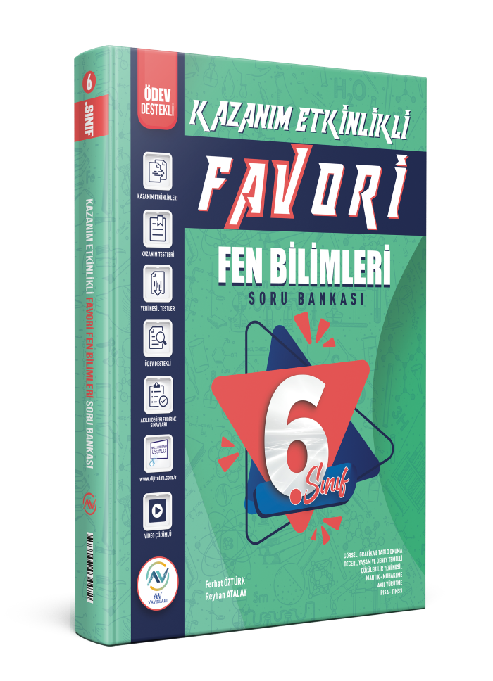 6.SINIF FAVORİ KAZ. ETK. S.B. FEN BİLİMLERİ – Kitapeve